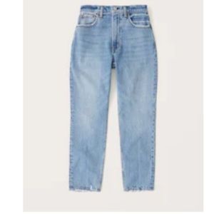 Abercrombie high waisted mom jeans size 31 regular